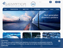 Tablet Screenshot of gematica.com